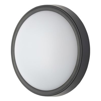 Coast Oxford 8W LED Round Bulkhead Black