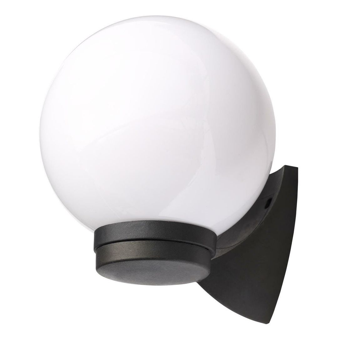 Coast York Globe Wall Lantern Black - Image 1