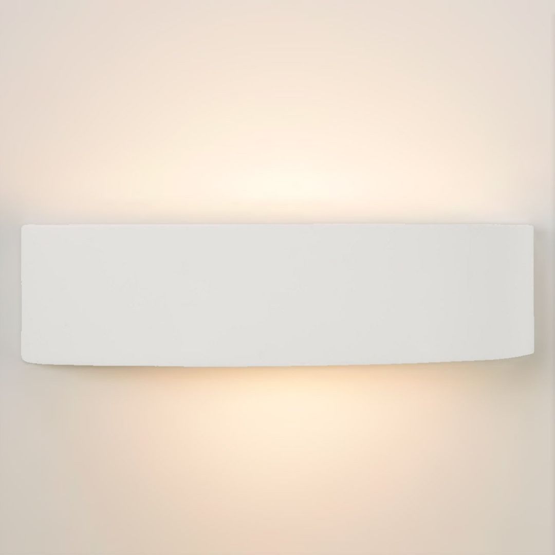 Inlight Baza Paintable Wall Up/Down Light White - Image 1