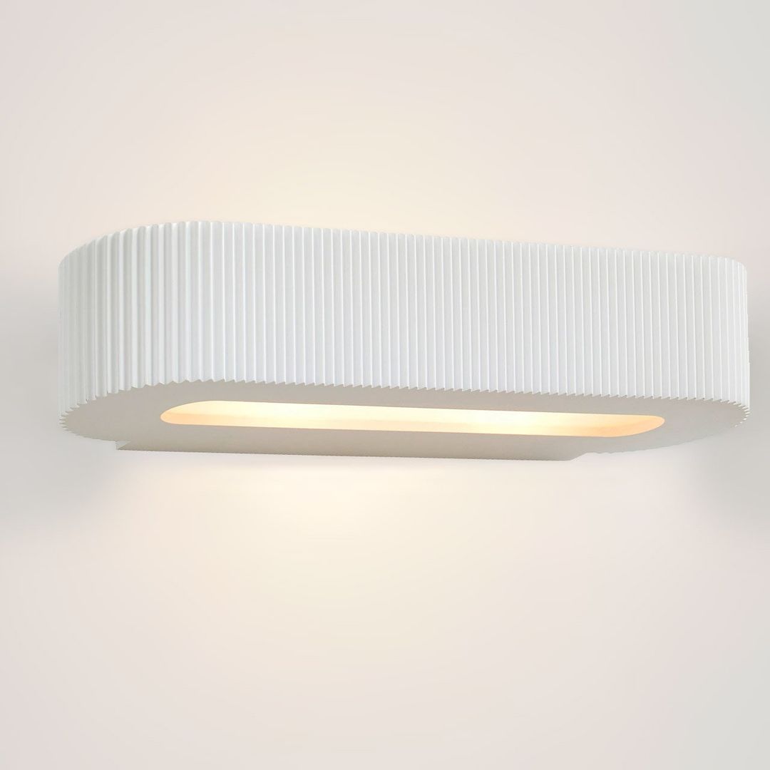 Inlight Getxo Paintable Wall Up/Down Light White - Image 1