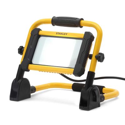 Stanley 30W LED Folding Work Light in Black & Yellow
