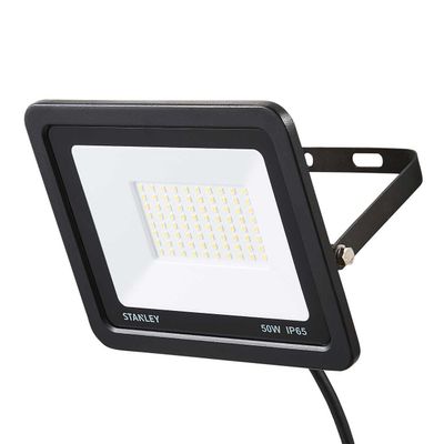Stanley 50W Slimline LED Floodlight in Black