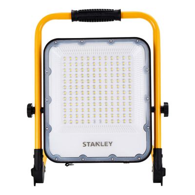 Stanley Rechargeable LED Work Light 50W Folding Cool White in Yellow and Black