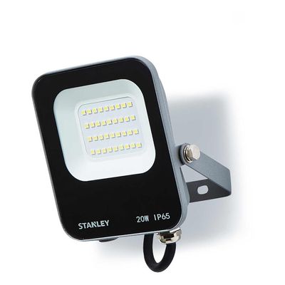 Stanley 20W LED Floodlight in Black & Anthracite