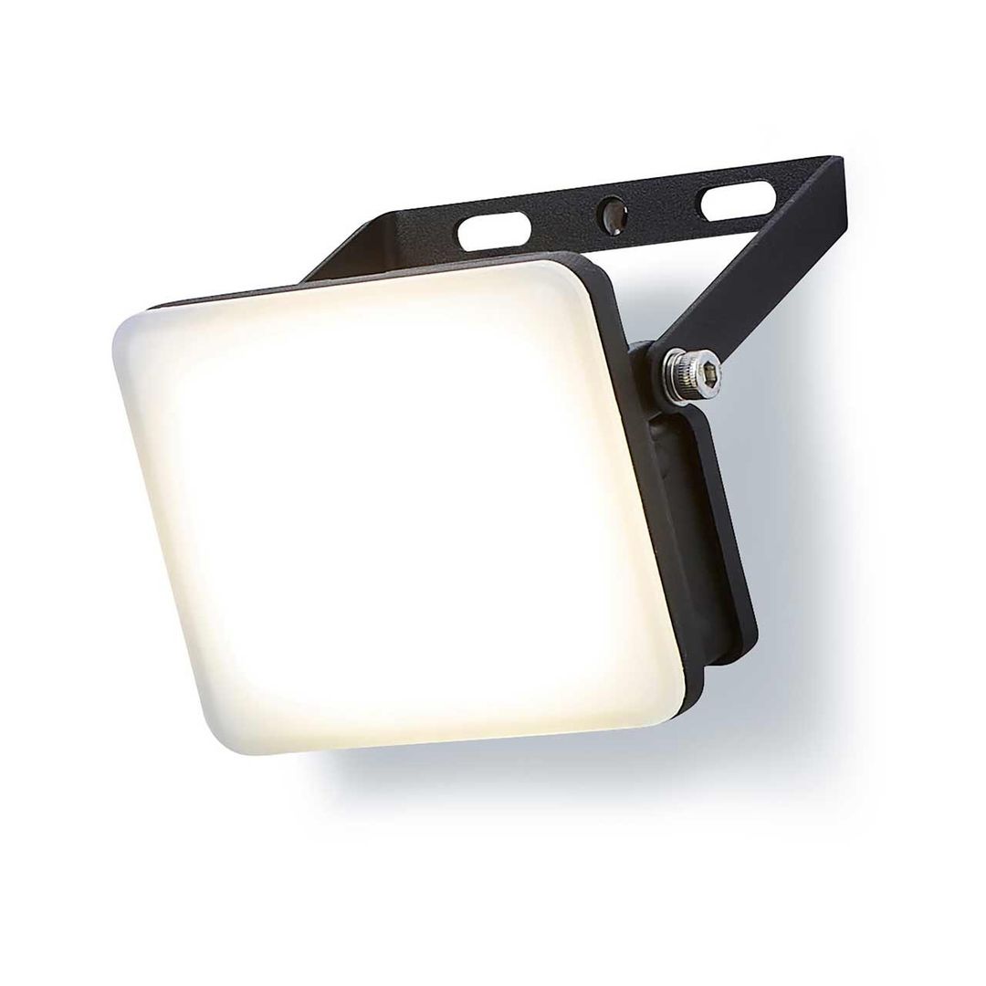 Stanley Frosted 10W LED Floodlight in Black - Image 1