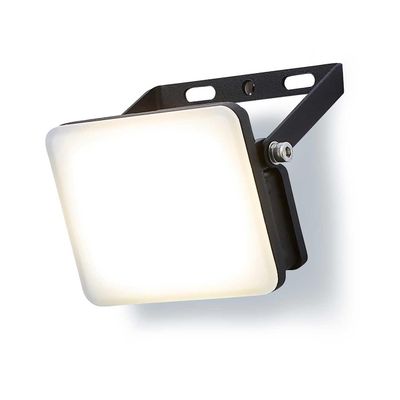 Stanley Frosted 10W LED Floodlight in Black