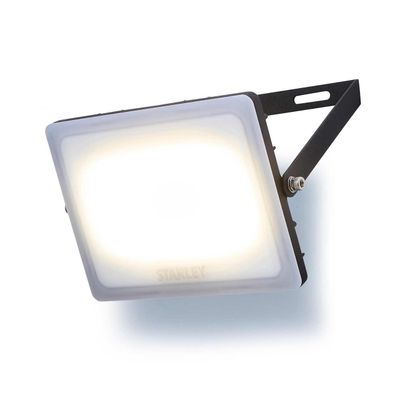Stanley Frosted 50W LED Floodlight in Black