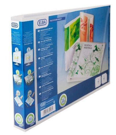 Elba 100080803 ring binder A3 Transparent