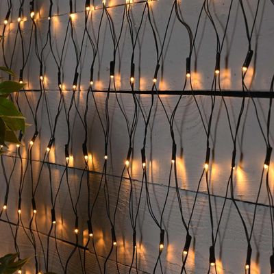 Festive Indoor & Outdoor 350cm x 120cm Firefly Net Lights Warm White LEDs