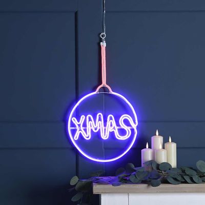 Festive 51cm LED Neon Flex XMAS Bauble