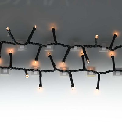 Festive Pack Of 24 Light Clips With Adhesive Pads