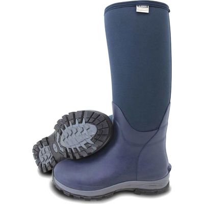 Town and Country Buckingham Rubber Wellington Boots Navy Size 12
