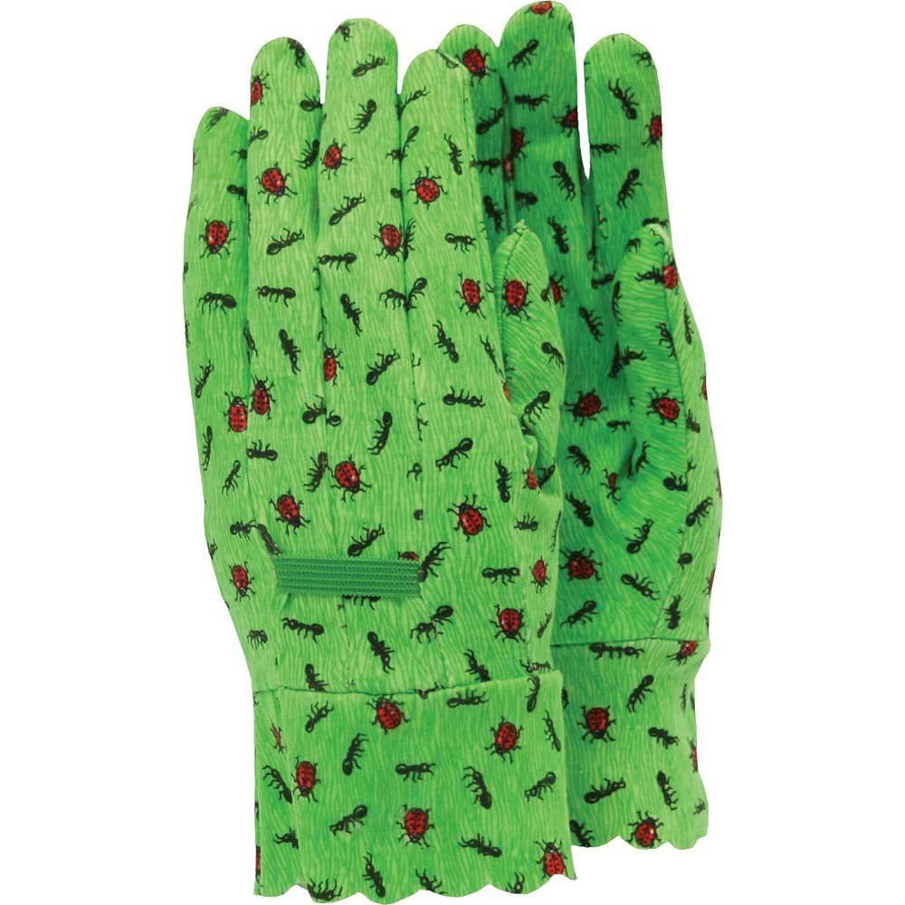 Town and Country Master Kids Light Duty Gloves Green 3 - 7 - Image 1