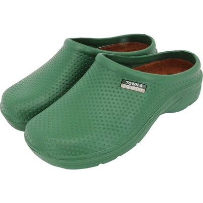 Town and Country EVA Cloggies Garden Shoes Green Size 6