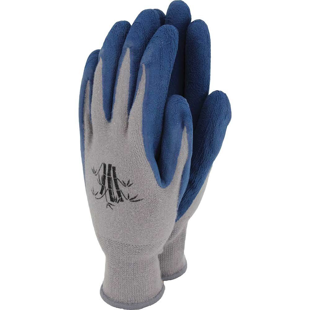 Town and Country Weed Master Bamboo Gloves Grey / Navy Blue L - Image 1