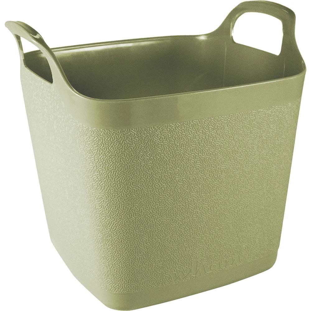 Town and Country Square Flexi Tub Flexible Bucket 15l Green - Image 1