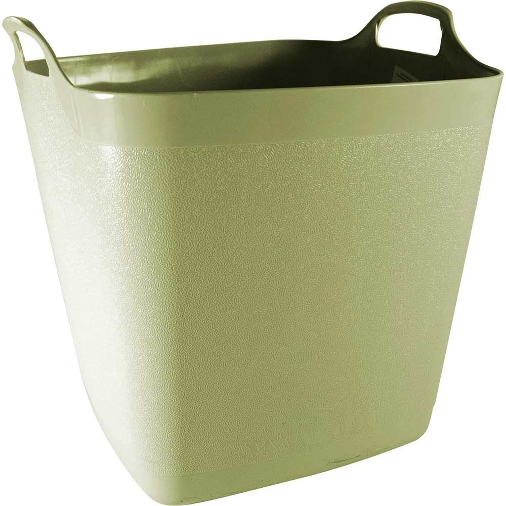 Town and Country Square Flexi Tub Flexible Bucket 40l Green - Image 1