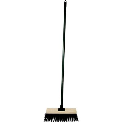 Town and Country Dual Bristle Home and Garden Broom 12"