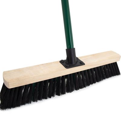 Town and Country Dual Bristle Home and Garden Broom 18"