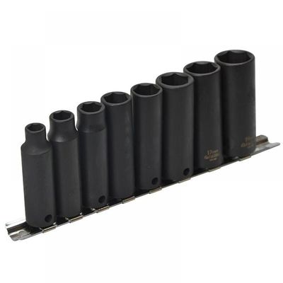 Teng 9386 3/8In Drive 9386 Deep Impact Socket Set 8 Piece