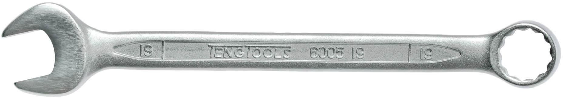 TENG TOOLS TEN600519 Combination Spanner 12 Point 15° Chrome vanadium Stain Finish 19 mm - Image 1