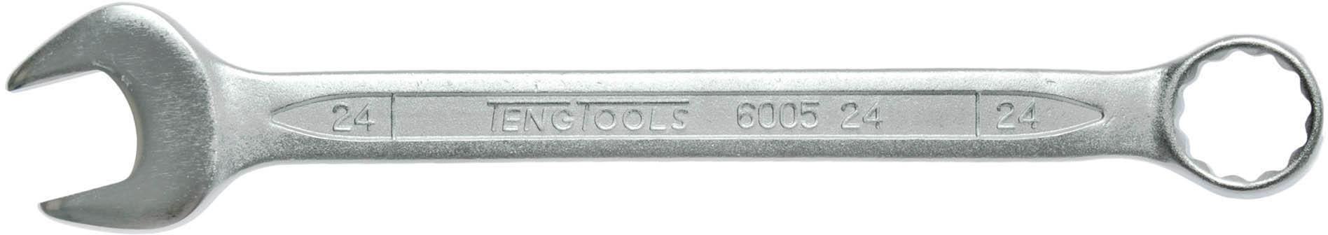 TENG TOOLS TEN600524 Combination Spanner 12 Point 15° Chrome vanadium Stain Finish 24 mm - Image 1