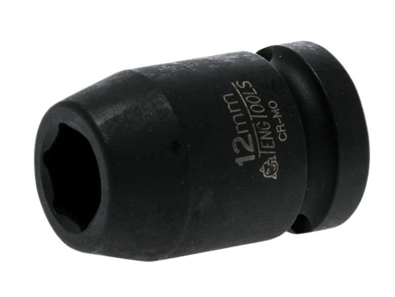 Teng 920512N Impact Socket Hexagon 6-Point 1/2In Drive 12Mm - Image 1