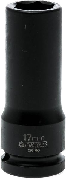 Deep Impact Socket Hexagon 6 Point 1.2in Drive 17mm