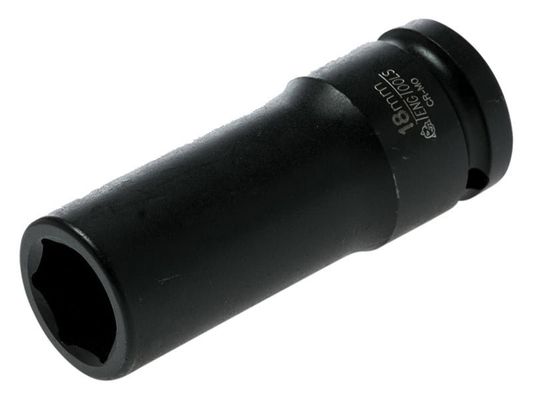 Teng 920618N Deep Impact Socket Hexagon 6-Point 1/2In Drive 18Mm