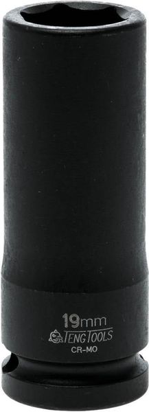 Deep Impact Socket Hexagon 6 Point 1.2in Drive 19mm