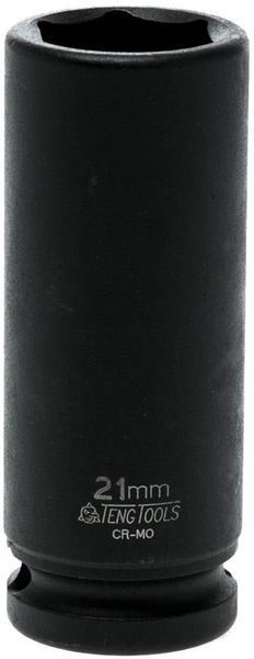 Deep Impact Socket Hexagon 6 Point 1.2in Drive 21mm