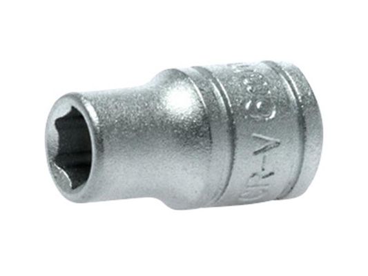 Teng M140506 Hexagon Socket 6 Point Regular 1/4In Drive 6Mm