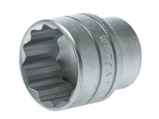 Teng M120532-C Bi-Hexagon Socket 12-Point 1/2In Drive 32Mm - Thumbnail 2