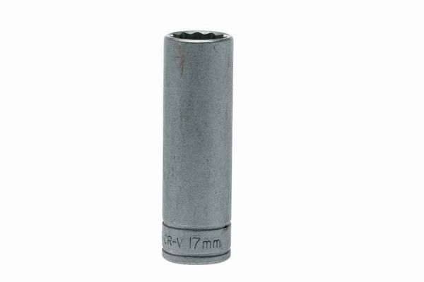 Teng M120617C Bi-Hexagon Socket Deep 12-Point 1/2In Drive 17Mm