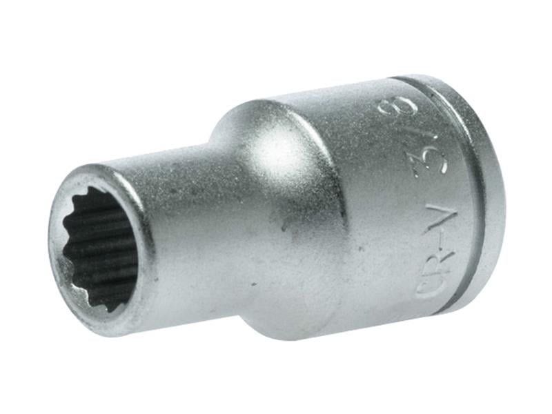Teng Bi-Hexagon Socket 12-Point Regular A/F 1/2In Drive 3/8In - Image 1