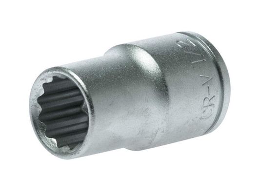 Teng Bi-Hexagon Socket 12-Point Regular A/F 1/2In Drive 1/2In