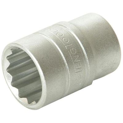 Teng Bi-Hexagon Socket 12-Point Regular A/F 1/2In Drive 1/2In - Thumbnail 2
