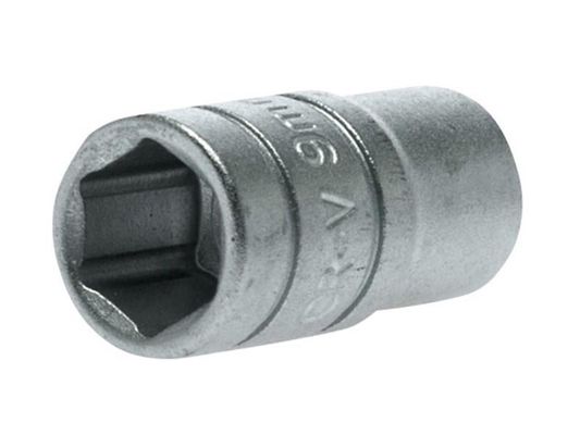 Teng M140509 Hexagon Socket 6 Point Regular 1/4In Drive 9Mm