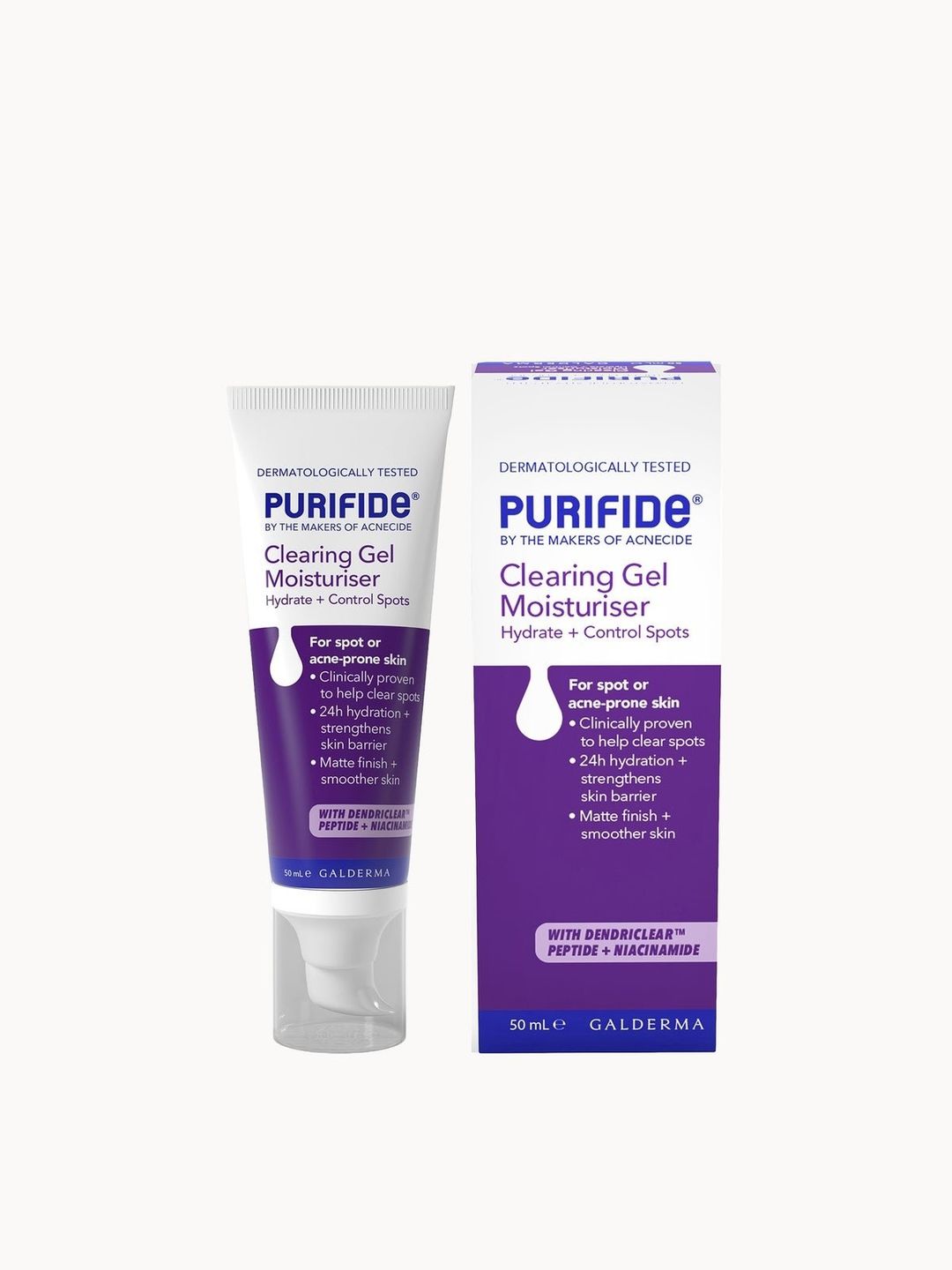 Acnecide Women's Purifide Clearing Gel Moisturiser 50ml - Image 1