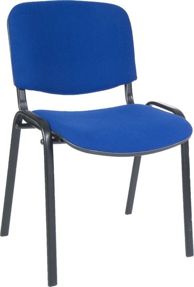Teknik Office Conference Fabric Stackable Chair Blue - 1500BLU DD