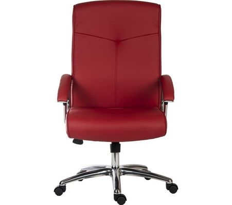 TEKNIK Hoxton Leather Tilting Executive Chair - Red