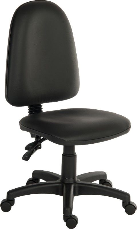 Teknik Office Ergo Twin High Back PU Operator Office Chair without Arm - Image 1