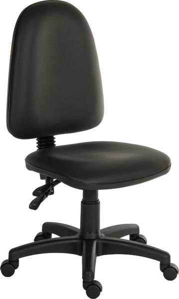 Teknik Office Ergo Twin High Back PU Operator Office Chair without Arm