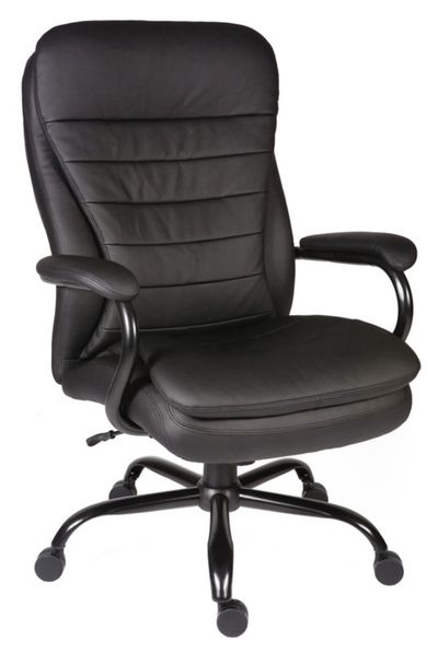 Teknik Office Goliath Heavy Duty Bonded Leather Faced Executive Office