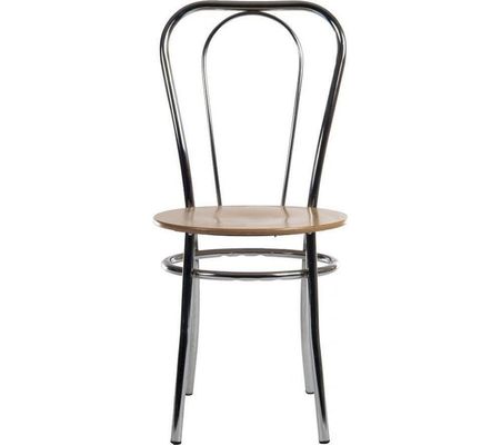 TEKNIK Bistro Deluxe Wooden Chair - Brown, Set of 4