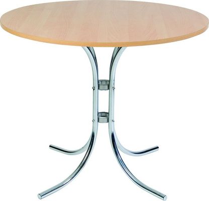 Teknik Office Bistro Round Table Light Wood - 6455 DD