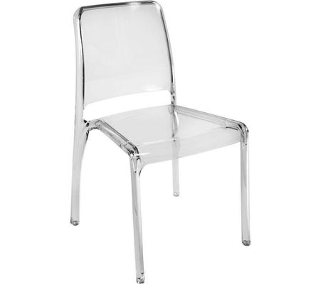 TEKNIK Clarity Polycarbonate Chair - Clear, Set of 4