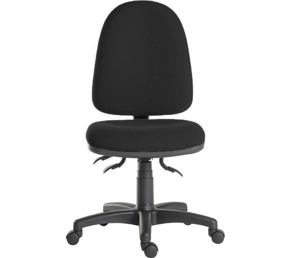 TEKNIK Ergo Trio Fabric Operator Chair - Black - Image 1