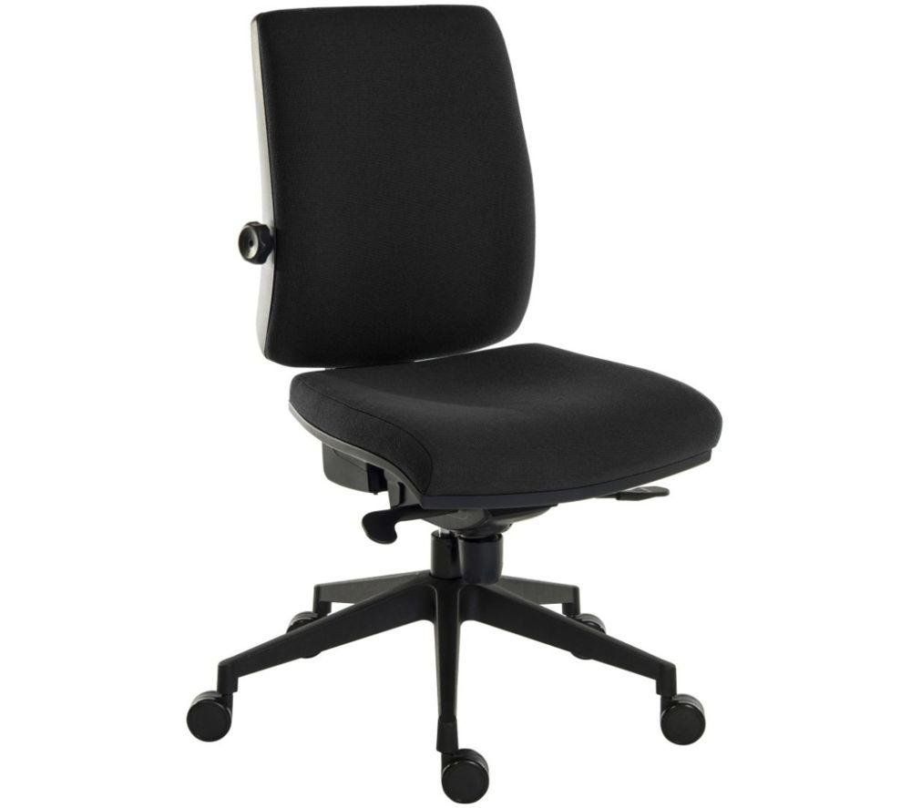 TEKNIK Ergo Plus Ultra Fabric Operator Chair - Black - Image 1