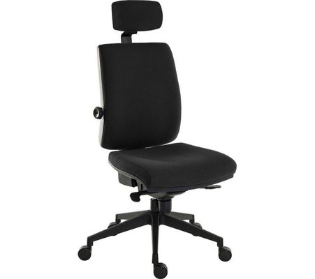 TEKNIK Ergo Plus Ultra HR Fabric Operator Chair - Black